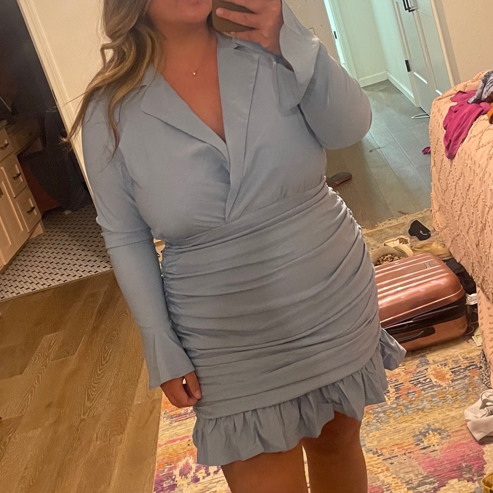 DATE NIGHT RUCHED DRESS